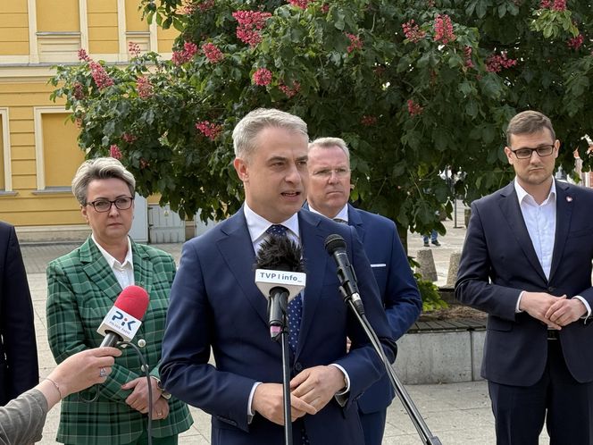 Wicepremier K. Gawkowski wspierał w Bydgoszczy Rafała Trzaskowskiego