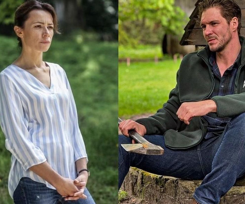 M jak miłość. Marlena (Magdalena Turczeniewicz), Marcin (Mikołaj Roznerski)