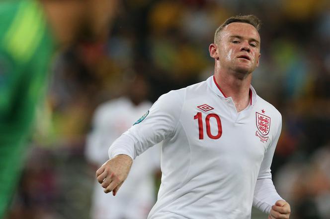 Wayne Rooney - mecz EURO 2012 Anglia-Ukraina