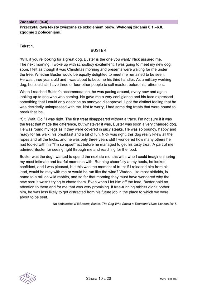 Matura 2025: angielski rozszerzony 8.05.2025. Arkusze CKE, poziom rozszerzony [Formuła 2023]