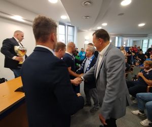 Społeczność sportowców i kibiców rugby z Siedlec uczciła największy z dotychczasowych sukcesów w historii klubu