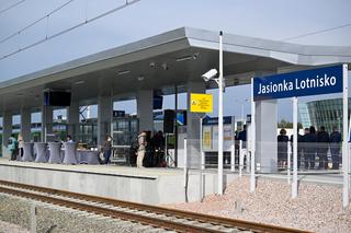 Otwarcie nowej linii kolejowej z Rzeszowa do lotniska w Jasionce