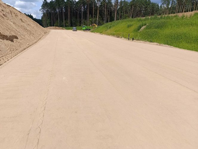Postęp prac na węźle S19 Krynice-Białystok Zachód