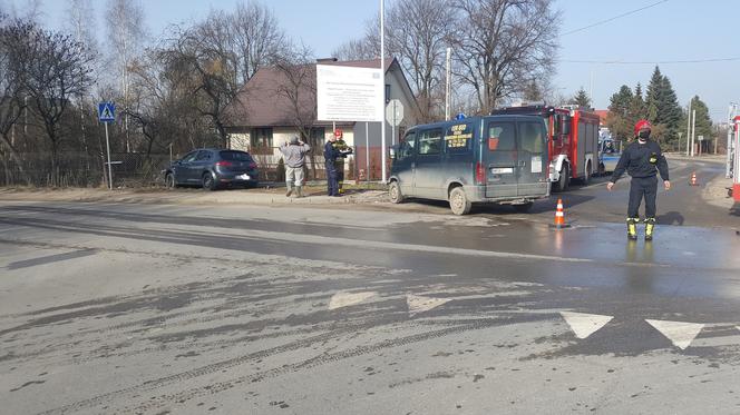 Wypadek na skrzyżowaniu Moniuszki, Nowowiejskiej i 6-go Września 