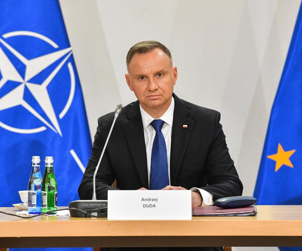 Prezydent Andrzej Duda o szczycie NATO w Wilnie