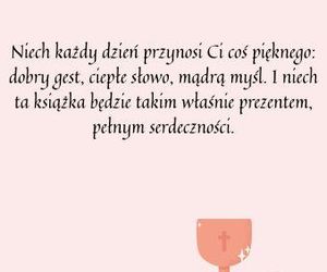 Dedykacja na komunię do książki