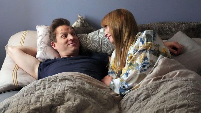 Barwy szczęścia odc. 3252. Łukasz (Michał Rolnicki), Agnieszka (Katarzyna Tlałka)