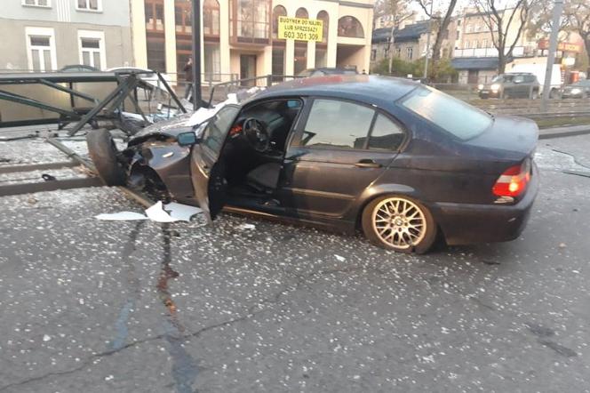Poważny wypadek na skrzyżowaniu ulic Zachodniej z Lutomierską