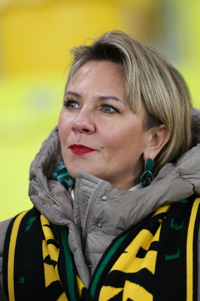 Kibice GKS Katowice na meczu z Piastem Gliwice 8.11.2025