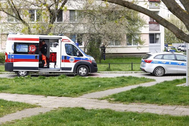 Tragedia na Mokotowie. Runął z wysokości, nie żyje