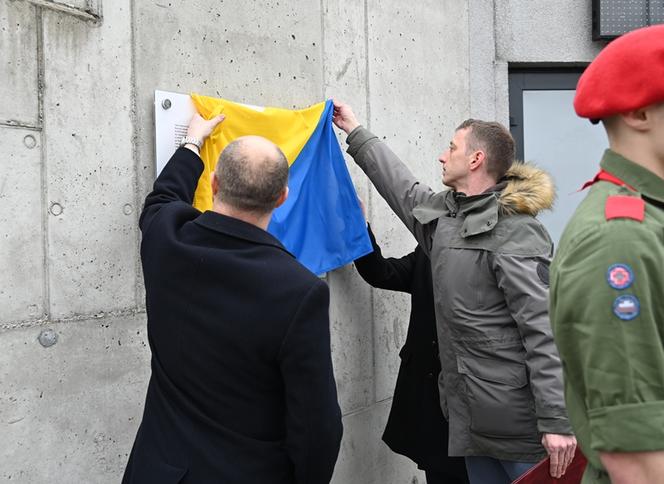 Upamiętniono tablicą pamiątkową zmarłą prezydent Rudy Śląskiej