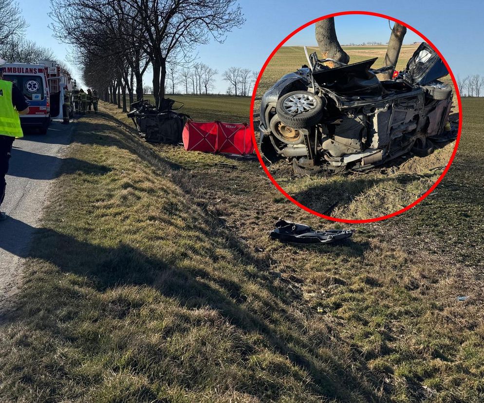 36-latek i jego wszyscy pasażerowie zginęli! Wiemy, kim były ofiary śmiertelnego wypadku pod Nysą