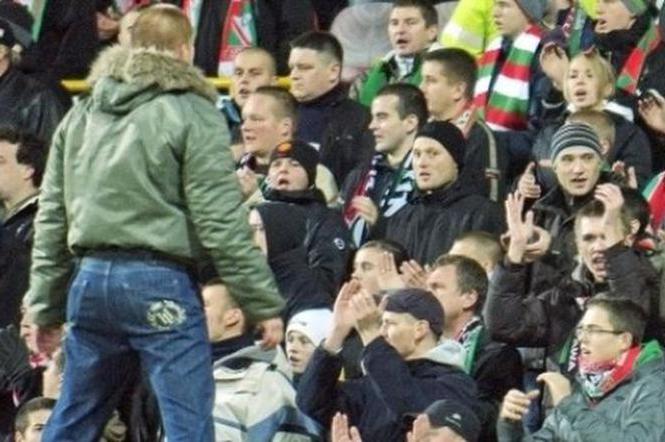 Kibice klubu Legia Warszawa