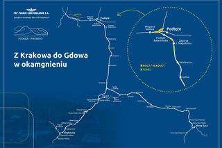 Projekt Podłęże-Piekiełko - nowe linie kolejowe w Małopolsce