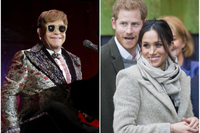 Elton John, książę Harry, Meghan Markle