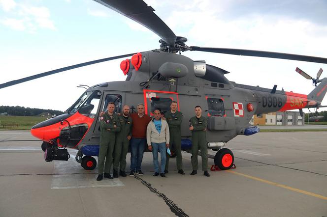 Uratowani żeglarze podziękowali pilotom