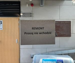 Remont sali im. Danuty Szaflarskiej w MCK Sokół
