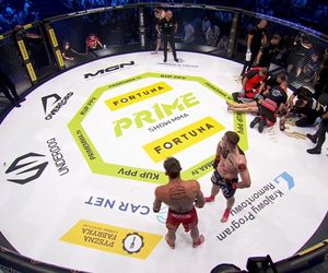 Ciężki nokaut na PRIME MMA 13! Duży Tommy padł po ciosie jak długi, potrzebna była pomoc