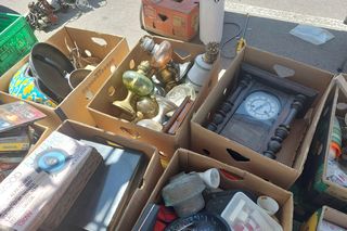 Ogrom towaru i kupujących na Rzeszowskich Targach Staroci. Czego tu nie było! Skarby małe i całkiem duże