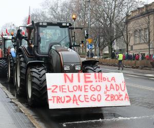 Protest rolników w Poznaniu 