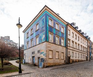 Mozaika na Mostowej 9a w Warszawie