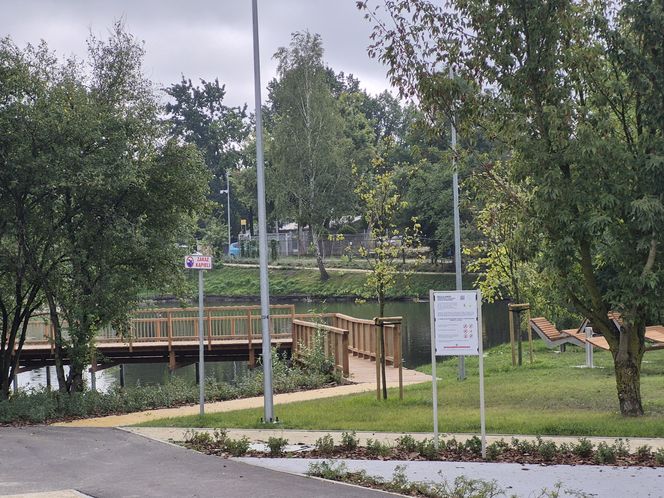 Staw na Bema w Białymstoku po rewitalizacji