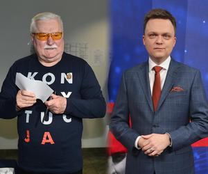 Lech Wałęsa ocenił marszałka Szymona Hołownię: to kaznodzieja, nie chcemy go na prezydenta