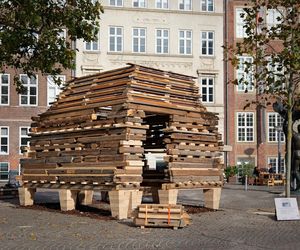 Barn Again - jeden z dwóch prezentowanych na Biennale pawilonów