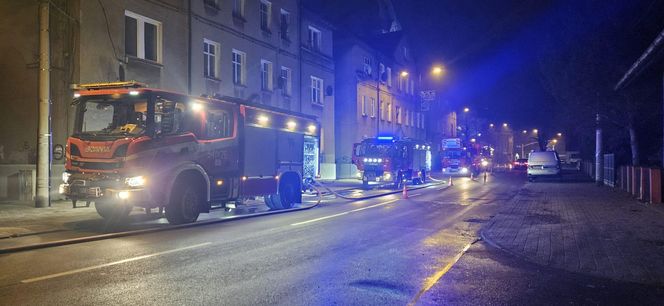 Pożar mieszkania w Piekarach Śląskich