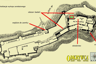 Badania na terenie Zamku Grodno