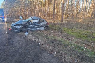 Wypadek na DK 10 w podbydgoskim Przyłubiu! Jedna osoba poszkodowana