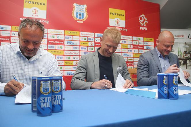 Stomil Olsztyn - Piotr Skiba podpisał nowy kontrakt