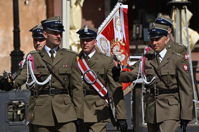 Uroczyste obchody Dnia Flagi w Warszawie