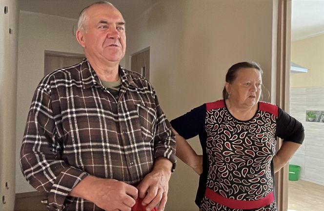 Alicja i Tomasz ze wsi Wyryki: "Musimy go odbudować, a kto wie, może postawić na nowo"