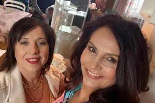 M jak miłość na planie. Aleksandra (Małgorzata Pieczyńska), Iwona Kryńska (Hanna Śleszyńska)