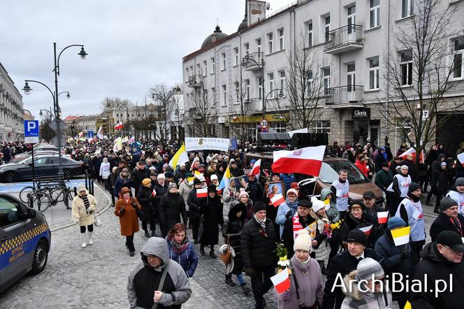 Marsz Papieski w Białymstoku. Było 4 tysiące osób. 2 kwietnia 2023