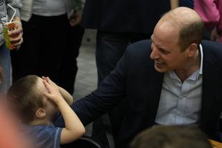 Książe William odwiedził uchodźców z Ukrainy