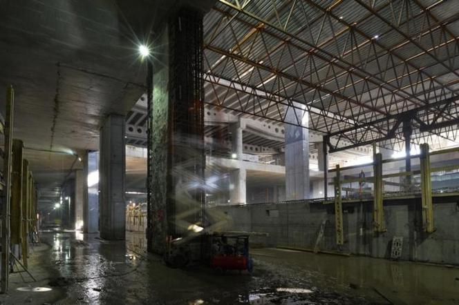 Dworzec Łódź Fabryczna – trwają prace wewnątrz obiektu