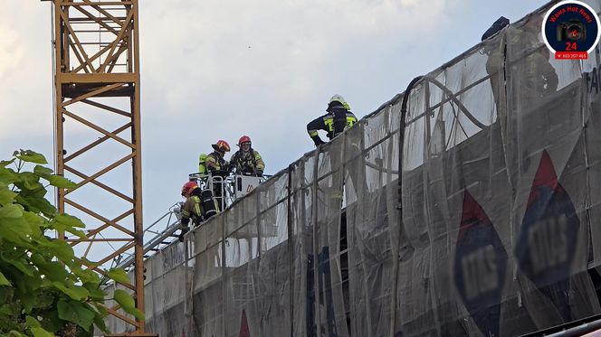 Pożar w Instytucie Lotnictwa w Warszawie! Ewakuacja 25 osób