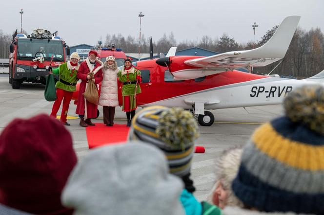 Mikołaj wyląduje na łódzkim lotnisku! Potrzebujący dostaną prezenty