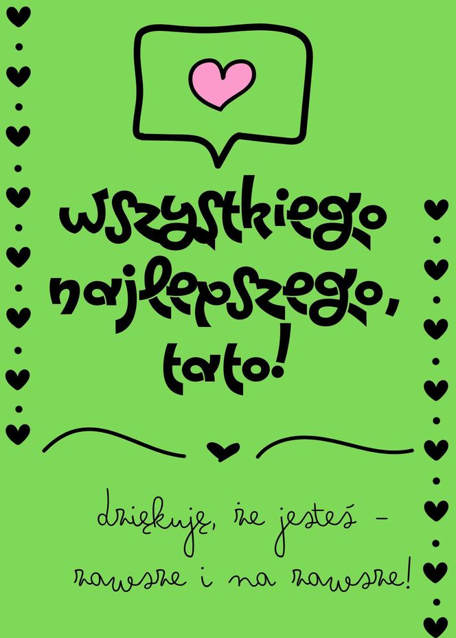 Kartki na Dzień Ojca