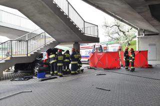 Wypadek koło Wału Miedzyszyńskiego