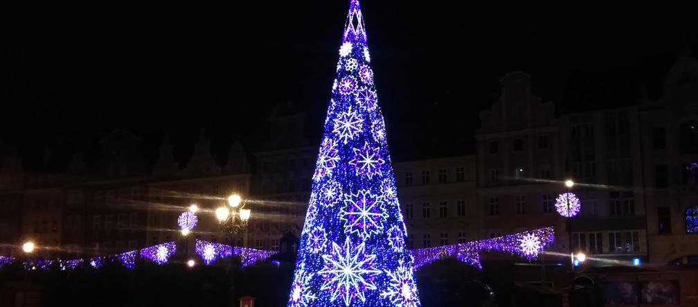 Choinka na rynku