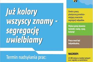 Lublin: „Już kolory wszyscy znamy – segregację uwielbiamy” - konkurs plastyczny dla dzieci i młodzieży 