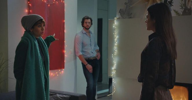 	M jak miłość odc. 1856. Kasia (Paulina Lasota), Mariusz (Mateusz Mosiewicz), Aneta (Ilona Janyst)