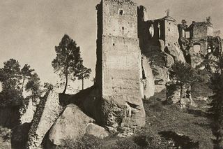 Ruiny Zamku Kamieniec na Podkarpaciu