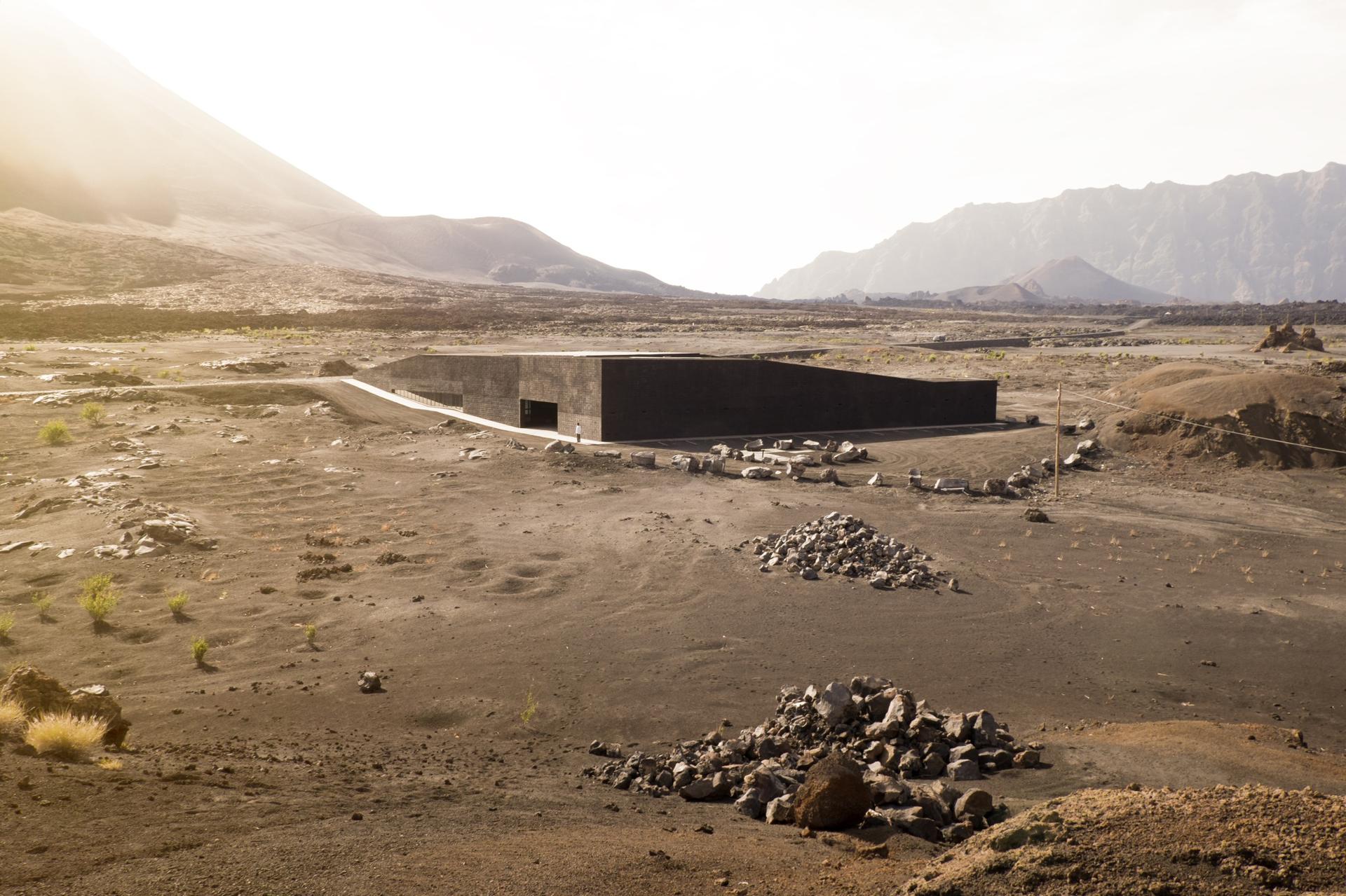 Siedziba Parku Narodowego na wyspie Fogo