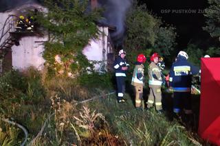 W płomieniach zginęło trzech mężczyzn. Tragiczny pożar pod Wrocławiem 
