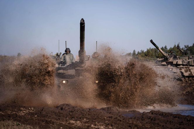 Czołgi K2 z 15. Giżyckiej Brygady Zmechanizowanej