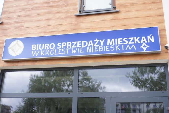 Kościół w bloku mieszkalnym na osiedlu Łacina